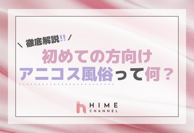 アニコス風俗って何？初めての方に向けた徹底解説！